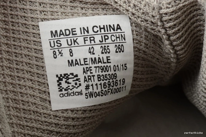 B35309 Boost adidas Grey Yeezy x West Kanye 750 0824